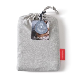 bbhugme® Nursing Pillow ™ Spare Pillow Cover (Grey Melange)