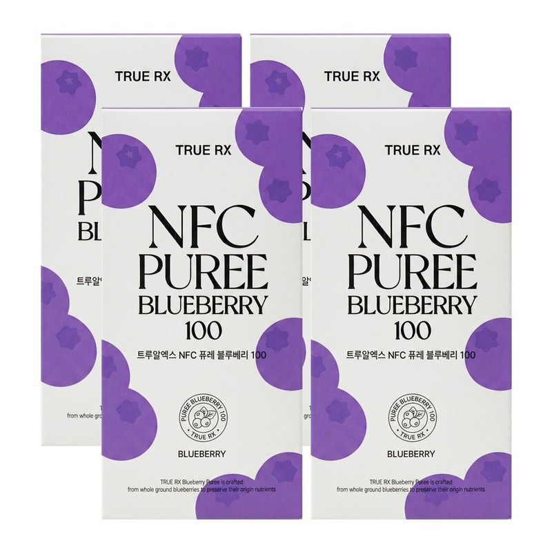 TrueX NFC Puree Blueberry 100 19g / 트루알엑스 NFC 퓨레