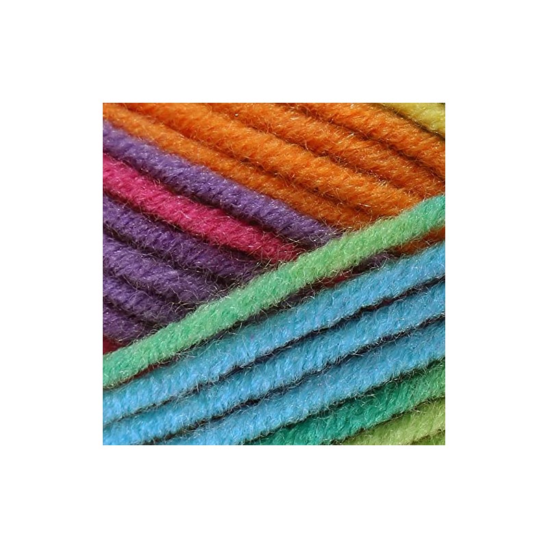 James Brett Party Time Chunky Knitting Yarn 100g Ball (Red,