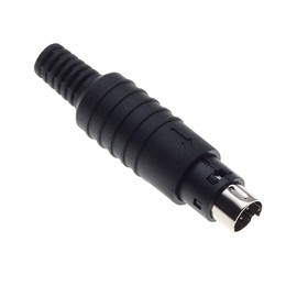 Keple 8 Pin DIN Plug - Male Adapter Socket Audio AV Connector Solder Pin DIN