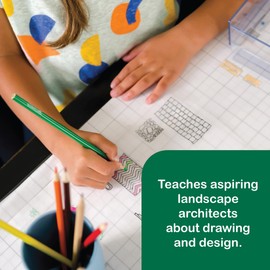 MindWare Art-chitect Landscape Designer for Kids – 3D Landscape Design Kit for Kids Ages 8 and Up – Learn The Basics of Architecture As You Design Start to Finish