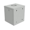 NavePoint 11.8 in Wall Mount Network Cabinet, 6U, Glass, Gray