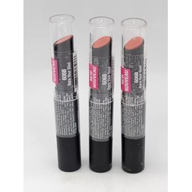 WET N WILD MEGA PERFECT POUT LIPSTICK. #606 BARE YOUR SOUL. (QTY:3)