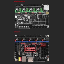 5 Sets TMC2209 Stepper Motor Driver Module with Heatsink, Extremely Quiet, UART Mode Support for 3D Printer Main Control Boards
