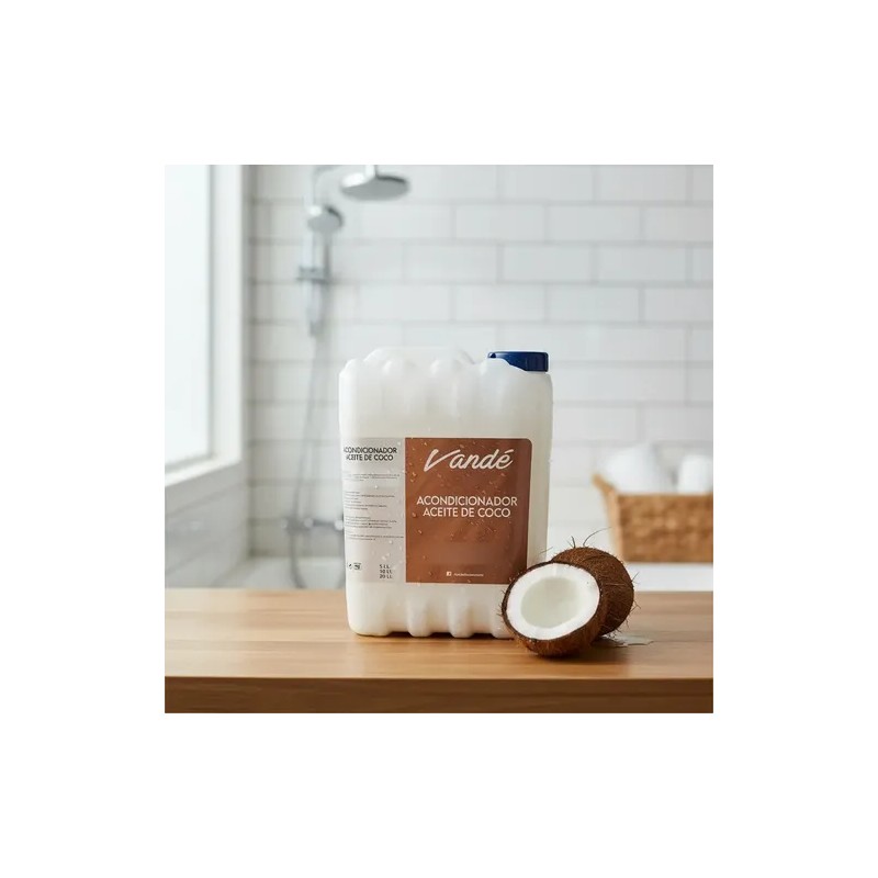 Acondicionador Hidratante Con Aceite De Coco 10 Lts.