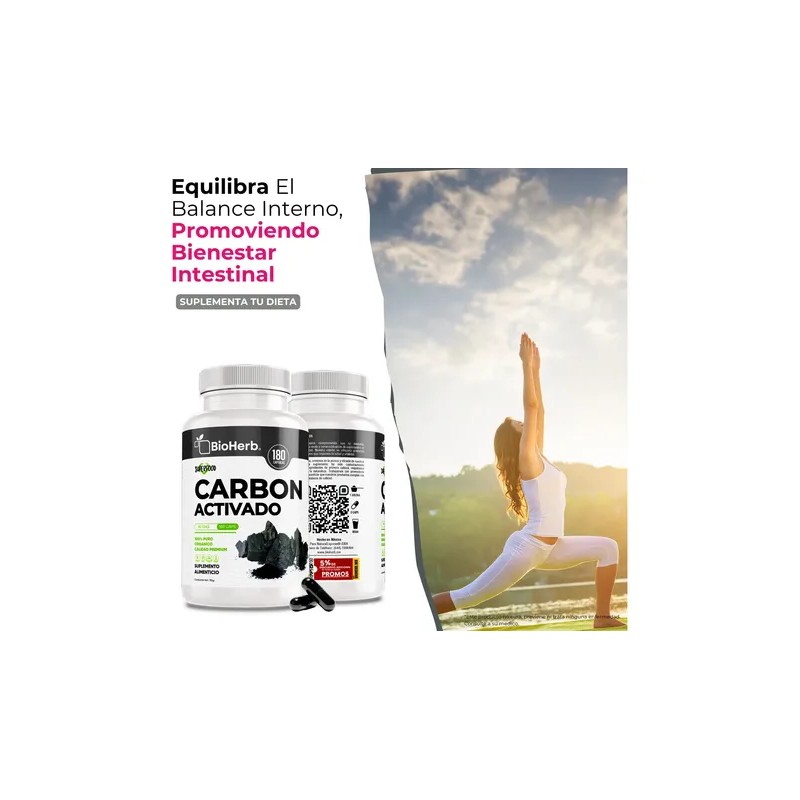 Carbón Activado Micronizado - Eficaz Soporte Digestivo