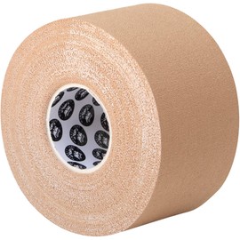 Monkey Tape Single Roll (1.5” x 15yd, Tan) Premium Jiu Jitsu Sports Athletic Trainer Tape - Perfect for Wrist, Ankle, Foot, Knee, and Hand Taping