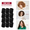 12 Pcs Jumbo Foam Sponge Hair Rollers 1.89 Inch Soft