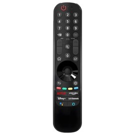 Control Remoto para LG Magic, Repuesto para MR21GA, Compatible con LG Magico Smart TVs, Control de Voz, Botones para Nflx y PRM Vde, Negro