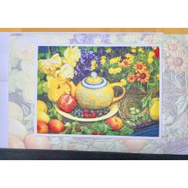 Pumpernickel Press Get Well Soon Card! Gorgeous Garden Teapot!