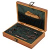 Vintage Embroidery Scissors Set Wooden Stainless Steel Sewing Box Scissors
