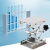 LEXININ 100 x 100mm Laboratory Lifting Platform, Stainless Steels Scientific