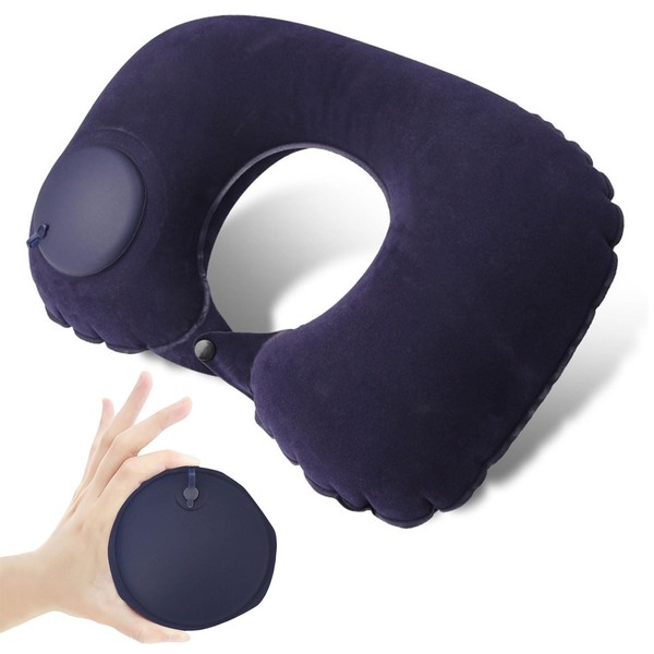 Travel Pillow, Inflatable Neck Pillow, Inflatable Travel Pillow, Inflatable U