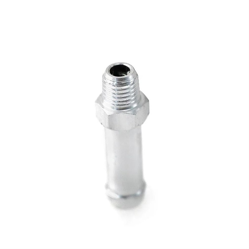 Oispyer 2PCS 1/16" NPT Radiator Aluminum Overflow Nipple Barb Hose