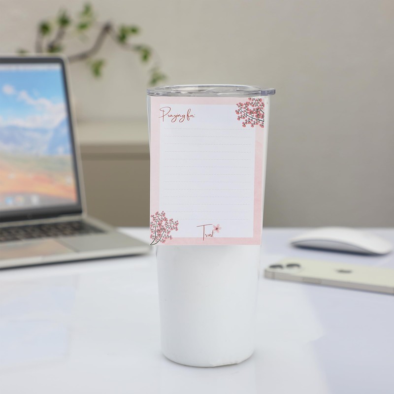 Mr. Pen- Lined Sticky Notes, 3”x4”, 6 Pads, Floral Sticky