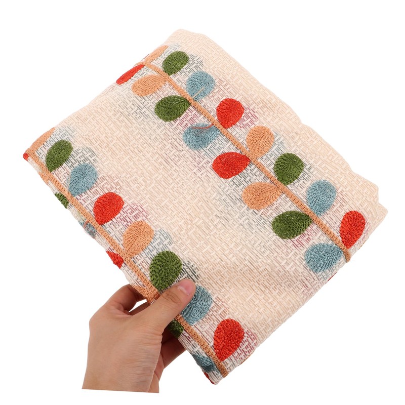 LABRIMP Elegant Winter Table Cover Rectangular Christmas Tablecloth Holiday Washable