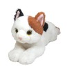 SUN LEMON Hiza Neko (Knee Cat) Plush, Calico Cat, Small,