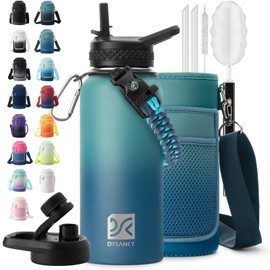 DYSANKY Insulated Water Bottle 32oz - Multiple Insulation Vacuum Sealed - Portable Sports Metal Water Jug for Outdoor Adventure, Gym, and Daily Use - Leak Proof & Non-BPA 32 OZ