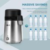 CO-Z 4L Brushed Stainless Steel Countertop Distiller Machine, Home Distilled
