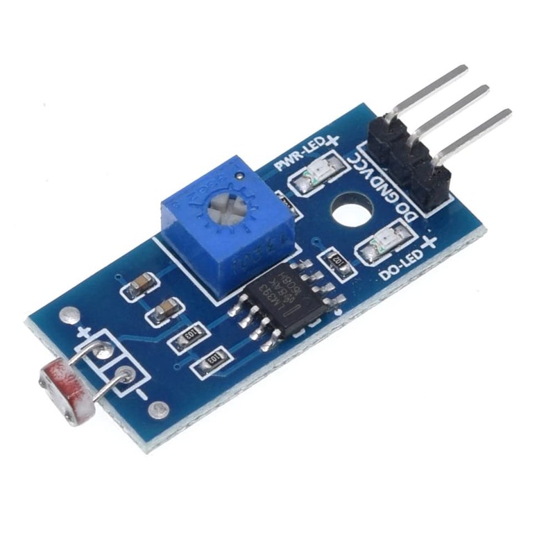 Fasizi 10pcs Digital Light Intensity Sensor Module Photo Resistor Photoresistor