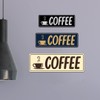 Signs ByLITA Standard Coffee Sign (Brushed Gold) - Large