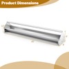 Tangkula Chicken Feeding Trough, 45 Inch Long Heavy Duty Galvanized