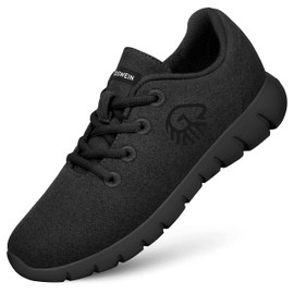 Giesswein Merino Runners, men's wool trainers (6810 49301/022) - black, size: 42 EU