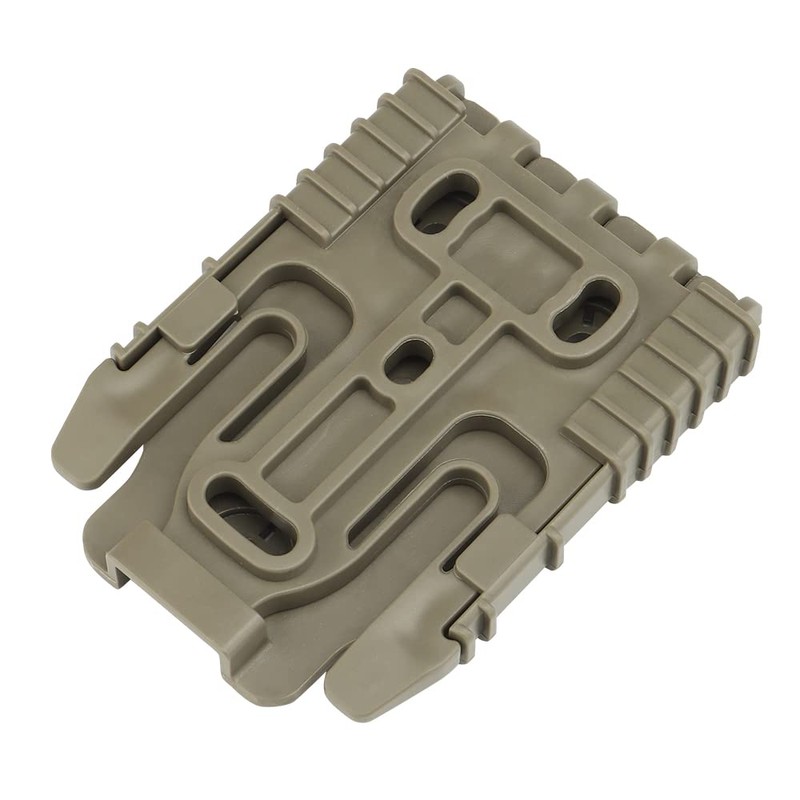 Tactical QLS Pistol Holster Adapter Base Qucik Release Buckle Kit,