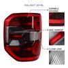 Gefitway LED Black Taillights Compatible with Ford Maverick Lariat Tremor