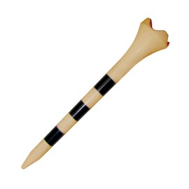 PRIDE GOLF TEE "Performance Striped Golf Tees (Pack of 30), 2-3/4"", Natural