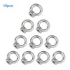 Pack of 10 Ring Nuts Stainless Steel M10 Eye Nuts,