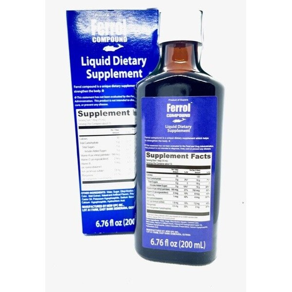 Ferrol Compound Supplement Dietetico Liquido 6.76 oz
