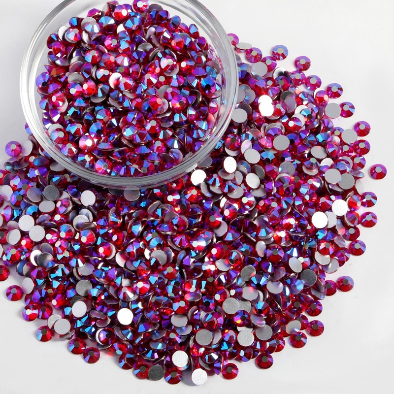 Beadsland Flatback Rhinestones Bulk,14400pcs Rhinestones for Nails Crafts Clothes DIY