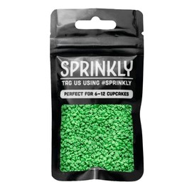 SPRINKLY - Matt Sugar Confetti - Green - 25g