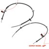A-Premium Rear Driver and Passenger Side Parking Brake Cable Assembly