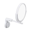 Wall Mount Makeup Mirror 360 Degree Rotation Clear Undistorted Single