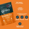 Vitamin D 1000iu - 1 Year Supply, 365 Easy-Swallow Vitamin