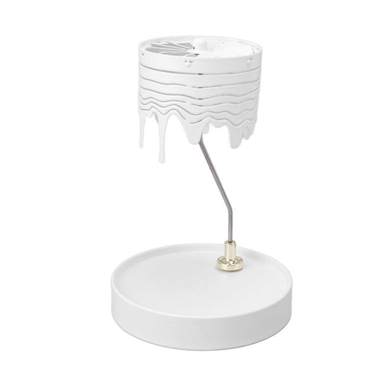 Christmas Tree Carousel Spinning Candle Holder Stainless Steel Rotary Tree