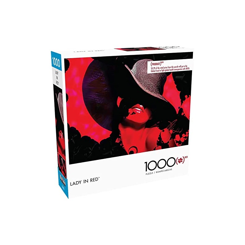 Buffalo Games - Lady in Red - 1000 Piece Jigsaw