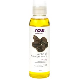 NOW Jojoba Oil, 100% Pure Moisturizing Oil, 118ml