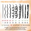 Lock Curly Hair Stretcher and Length Maintainer - Prevent Shrinkage
