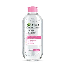 Garnier Skin Naturals Face Agua Micelar Desmaquillante para Todo Tipo de Piel, 400 ml, 1 unidad