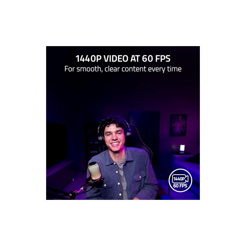 Razer Kiyo V2 X Streaming Webcam: 1440p 60 FPS -