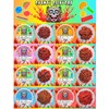 Strawberry Sour Belts Chamoy 4oz Jar Spicy Candy Snack mexican