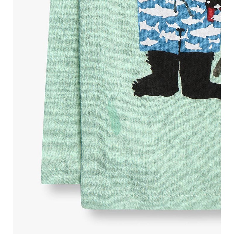 Little Blue House Kitchen Hand/Dish Towels, Bear-B-Q, One Size