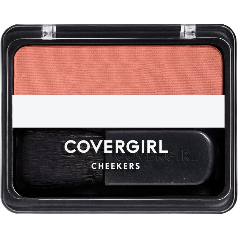 COVERGIRL Cheekers Blendable Powder Blush Deep Plum, .12 oz (packaging