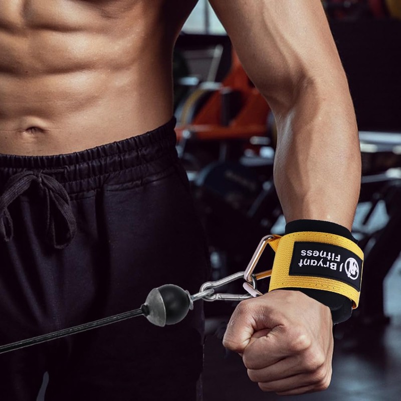 J Bryant Neoprene Padded Wrist Straps with Adjustable Triangular Hook&Loop