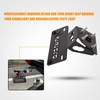 RANSOTO Motorcycle Z125 Fender Eliminator Kits License Plate Holder Compatible