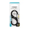 Nite Ize LSB3-01-R6 S-Biner SlideLock Dual Locking Carabiner, Size #3,