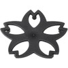 Ikenaga Iron Works Nambu Iron Kamashiki Cherry Blossom (Large) Black